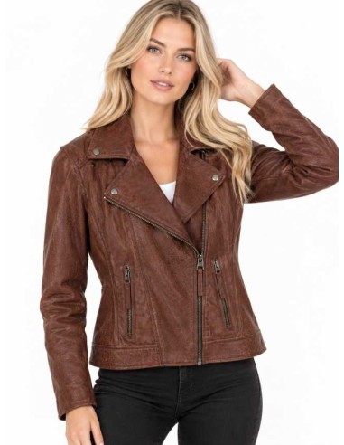 Cazadora de piel BIKER