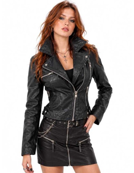 Cazadora Biker