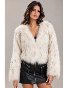 Chaqueta de pelo natural