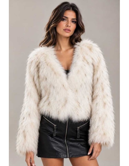 Chaqueta de pelo natural