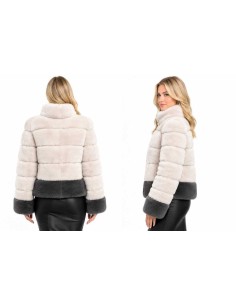 Chaqueta de visón reversible 2